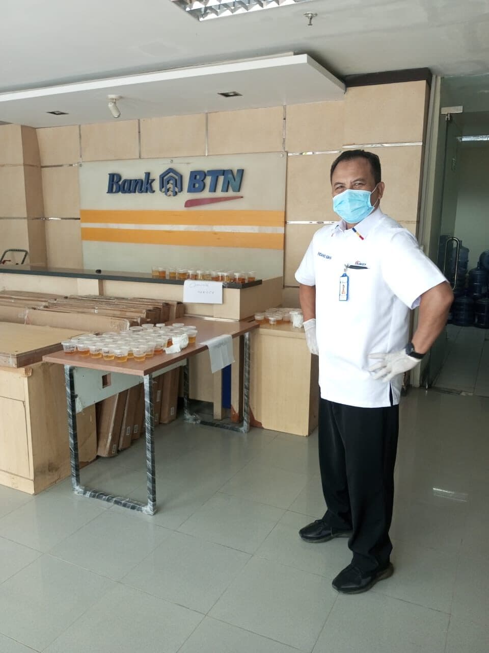 BKP's routine employee urine testing