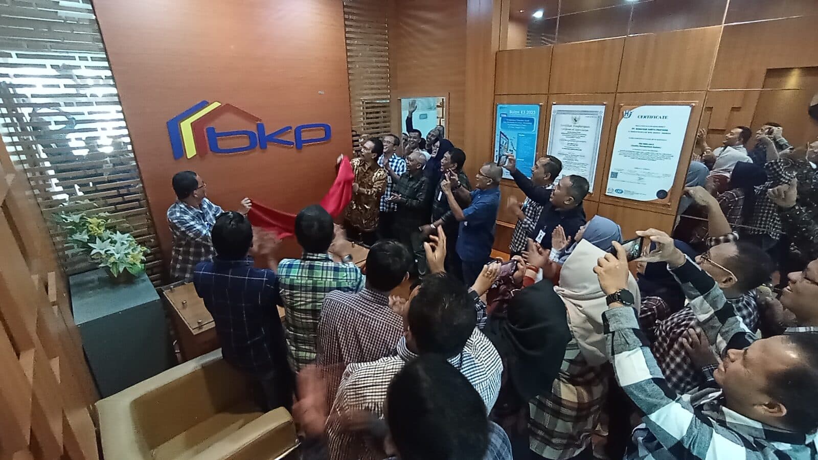 Peresmian logo baru BKP